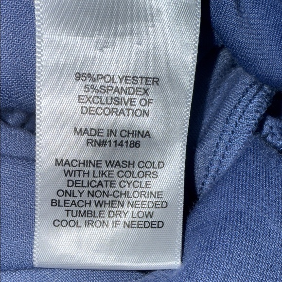 Juicy Couture Blue Velour Track Pants & Hoodie Set - Picture 5 of 8